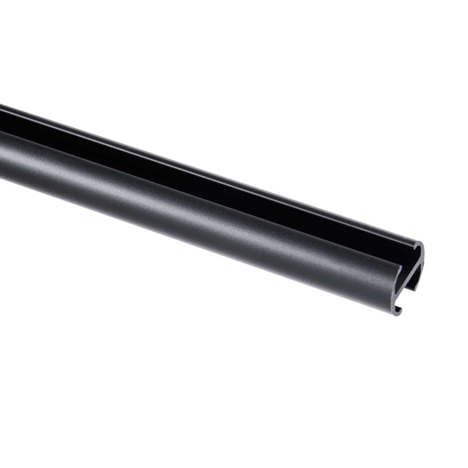 Kowalski Profil okrągły aluminiowy czarny 200 cm