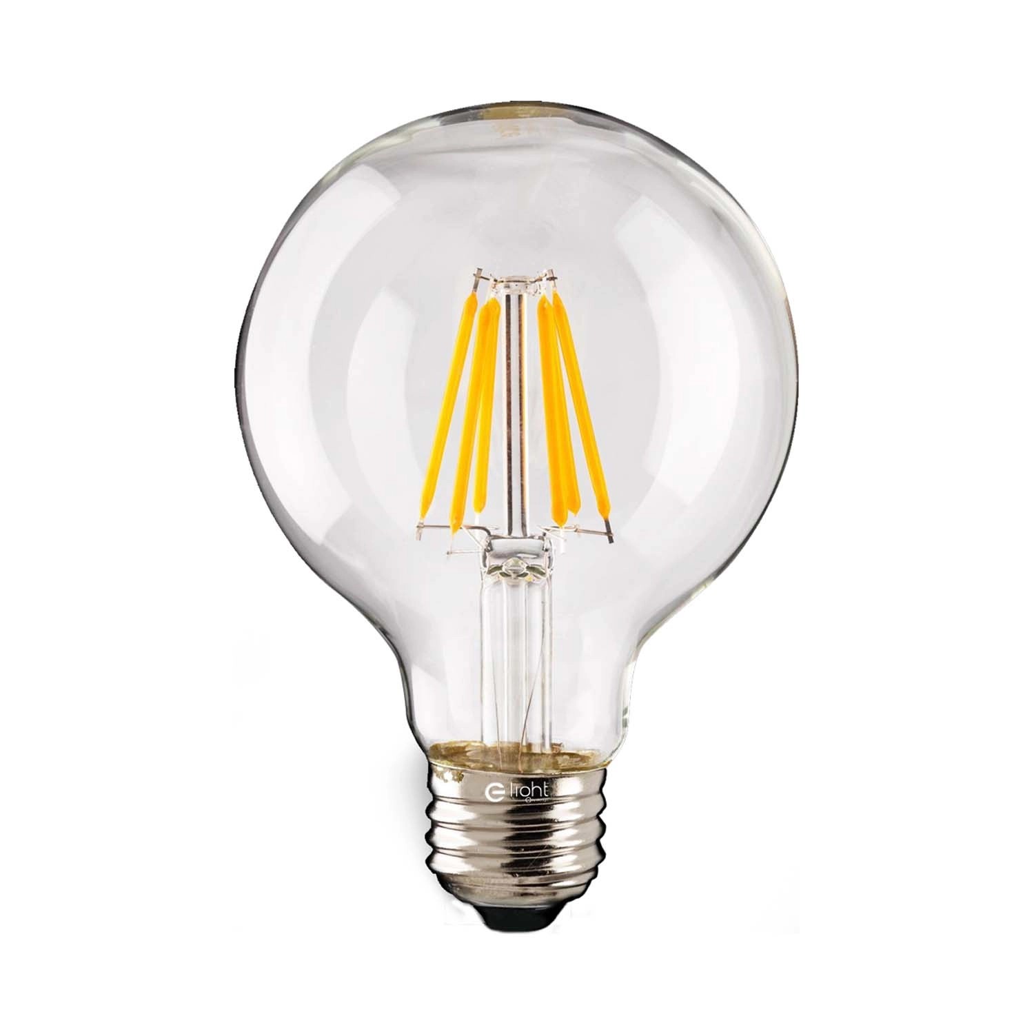 Eko-Light Żarówka filamentowa E27 G125 7W 806lm 4000K