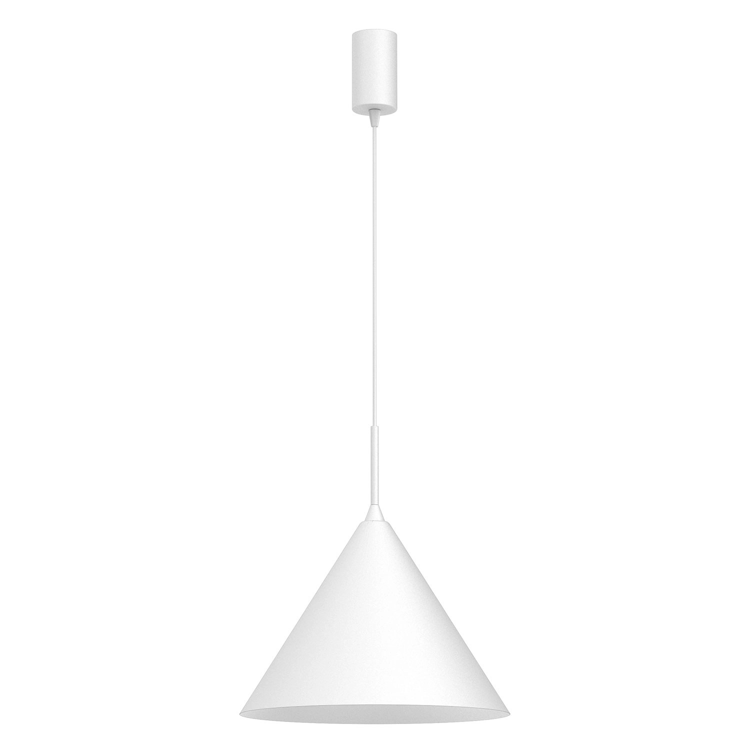 MiLAGRO Lampa wisząca Capital 1x11W LED Gx53 śr. 32 cm biała