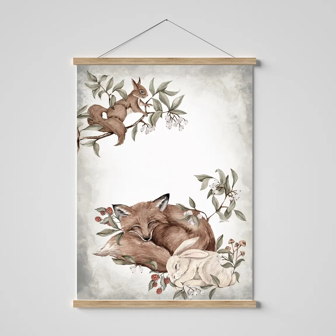 Plakat Forest 3 - Sam plakat A4