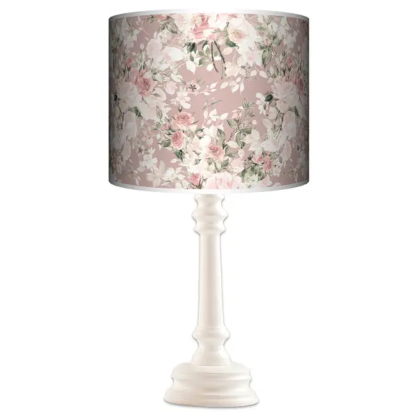 Lampa stojąca QUEEN dusty rose - kolor podstawy do wyboru FL - miętowy