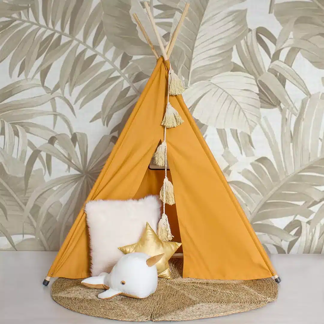 Namiot tipi musztardowy + mata BW