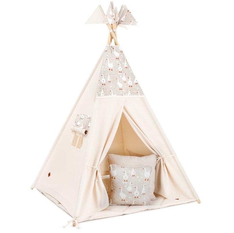 Namiot Tipi + Mata + Poduszki Goose - wariant do wyboru FM - Tipi + mata