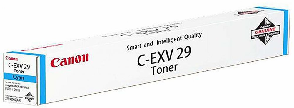 Toner Canon 2794B002 (CEXV29C), 27000 stron, cyan (błękitny)