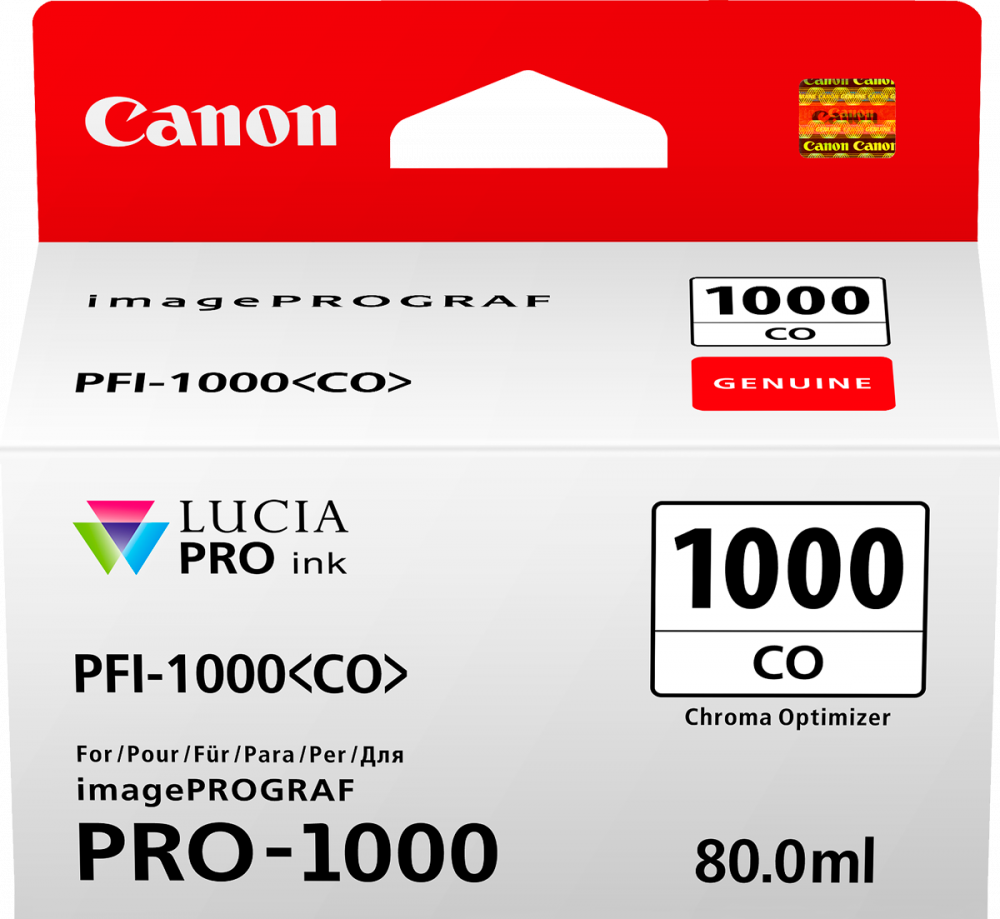 Optymalizator połysku Canon 0556C001 (PFI-1000CO), 80ml, clear (przezroczysty)