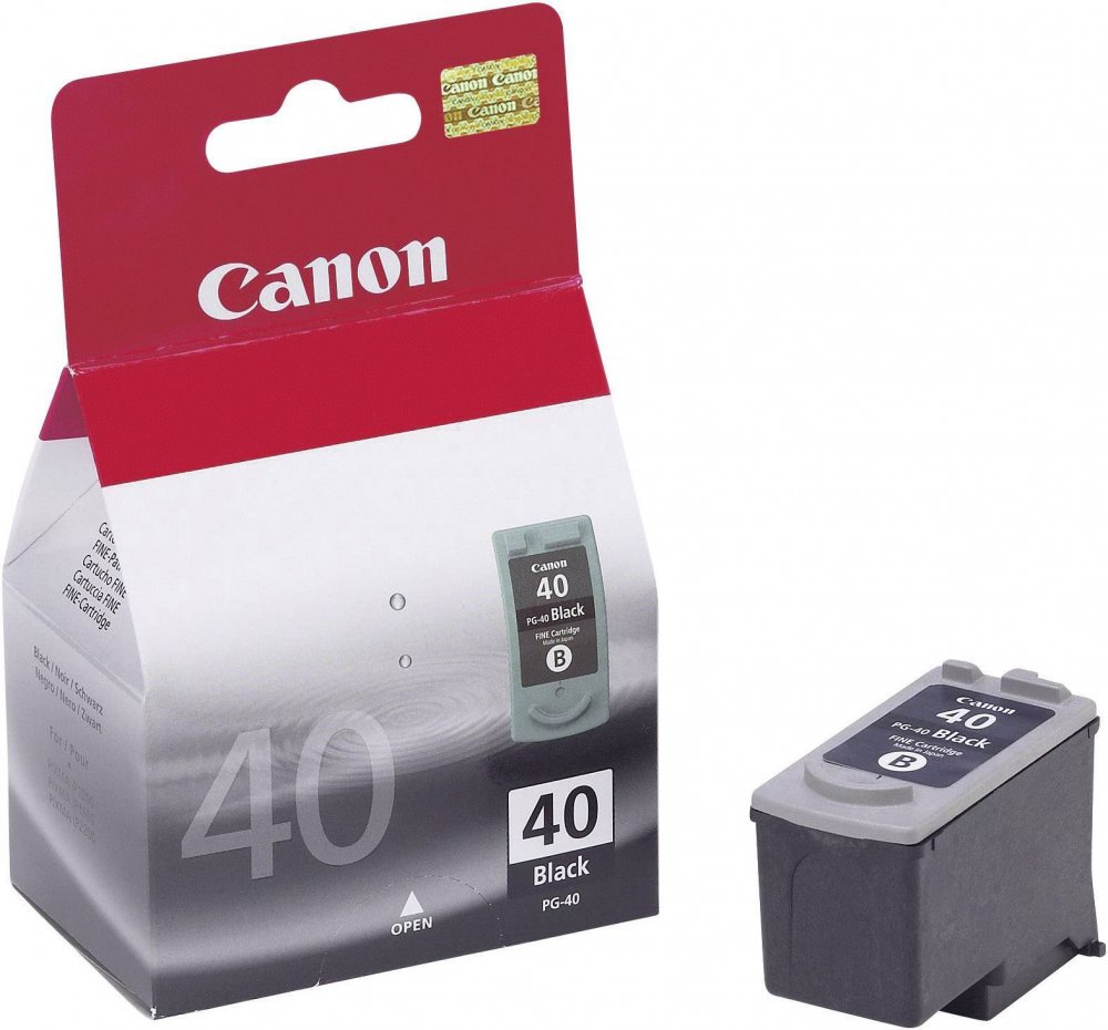 Tusz Canon 0615B001 (PG-40), 355 stron, black (czarny)