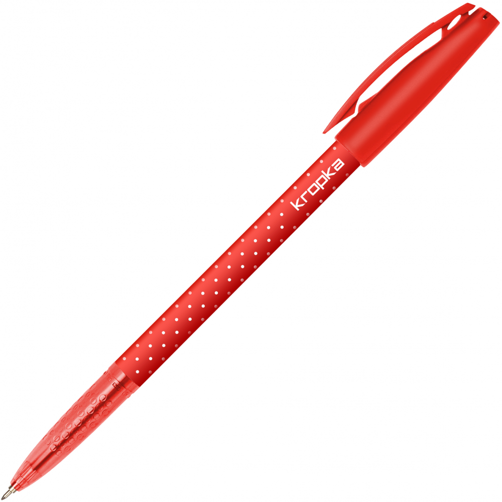 Długopis Rystor, Kropka, 0.5mm, czerwony