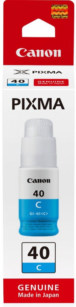 Tusz Canon GI-40 C (3400C001), 7700 stron, 70ml, cyan (błękitny)