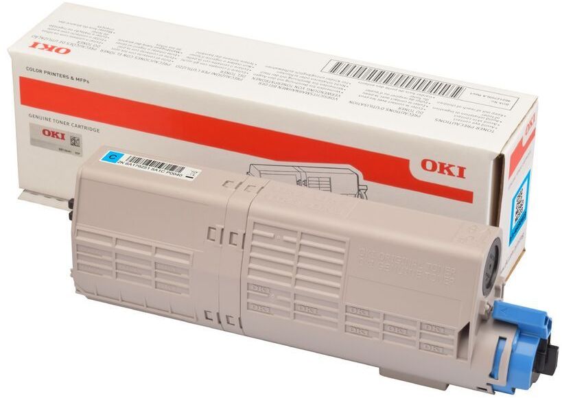 Toner Oki (46490403), 1500 stron, cyan (błękitny)