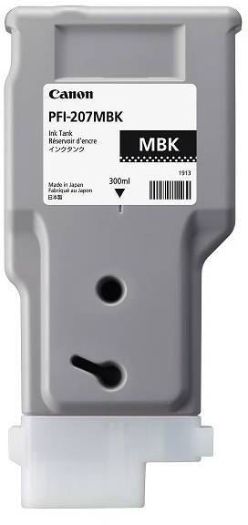 Tusz Canon 8788B001 (PFI-207MBK), 300ml, matte black (czarny matowy)