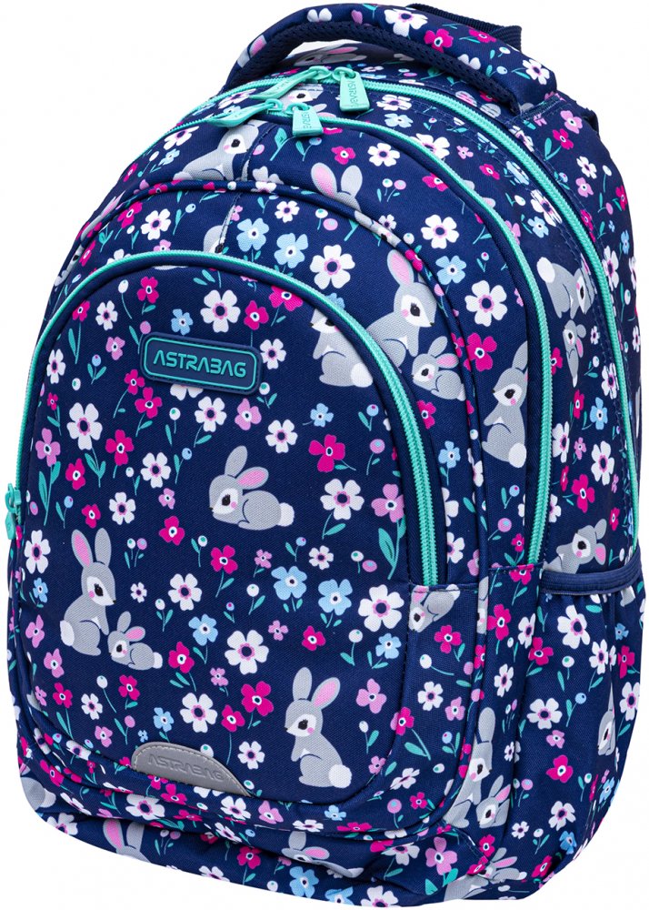 Plecak Astra Astrabag Baby Bunny AB330, trzykomorowy, 20l