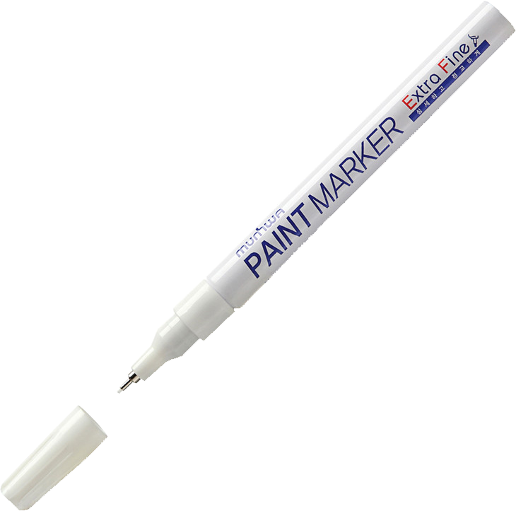 Marker olejowy MunHwa Extra Fine, 1mm, biały
