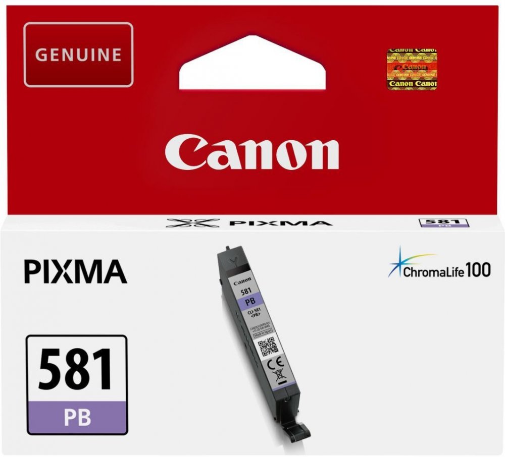 Tusz Canon 2107C001 (CLI-581PB), 5.6 ml, photo blue (niebieski)
