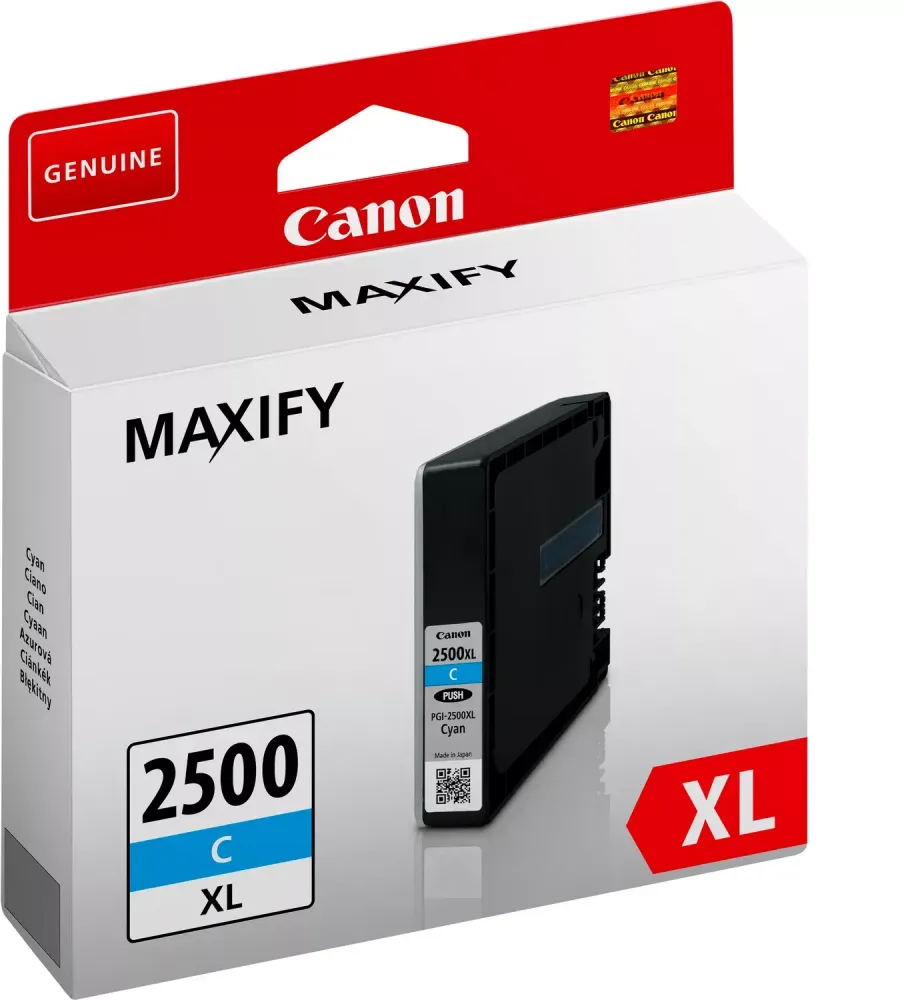 Tusz Canon 9265B001 (PGI-2500XL), 19.3ml, 1755 stron, cyan (błękitny)