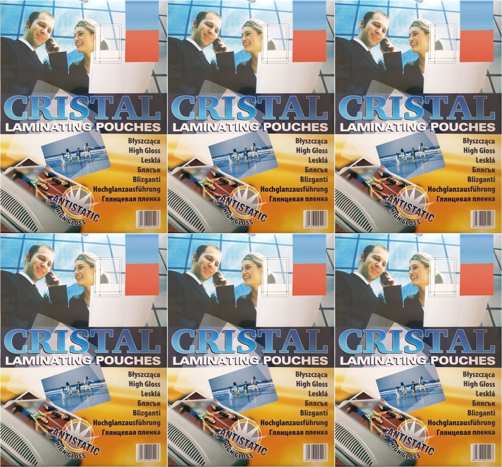 6x Folia do laminowania Argo, 111x154mm, A6, 2x250 μm, antystatyczna, 100 sztuk