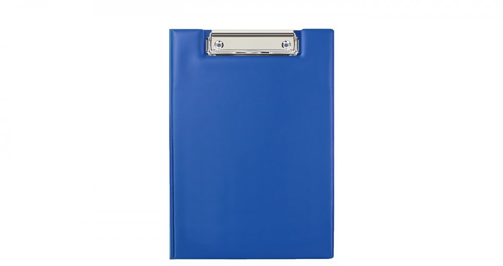 Clipboard Biurfol, z okładką, A5, niebieski
