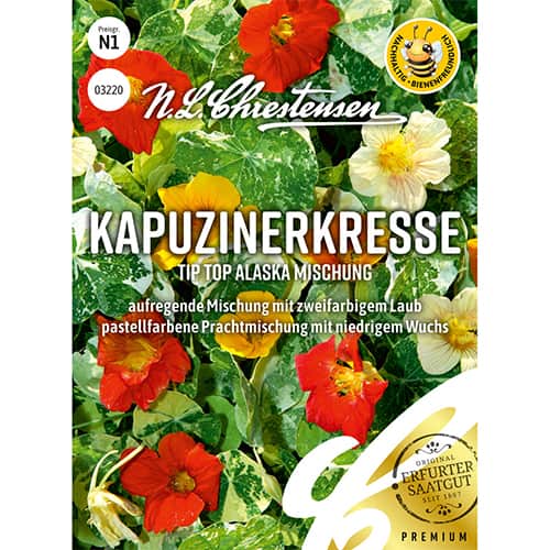 1 pac, Condurul doamnei Tip Top Alaska, mix multicolor - Semințe: Mod de ambalare: 1 pac
