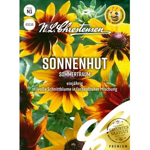 1 pac, Rudbeckia (Bulgări de soare) Summer Dream - Semințe: Mod de ambalare: 1 pac