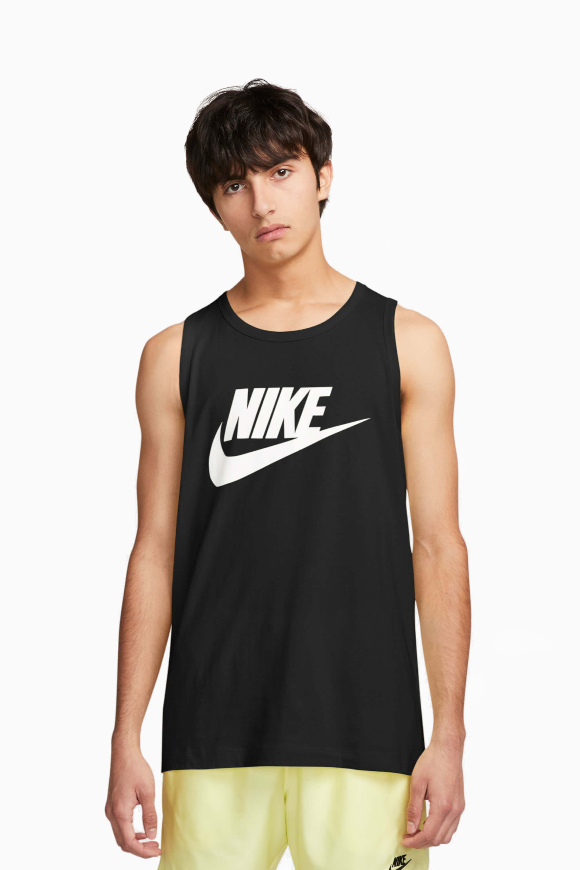Koszulka bez rękawów Nike Sportswear Logo - Czarny