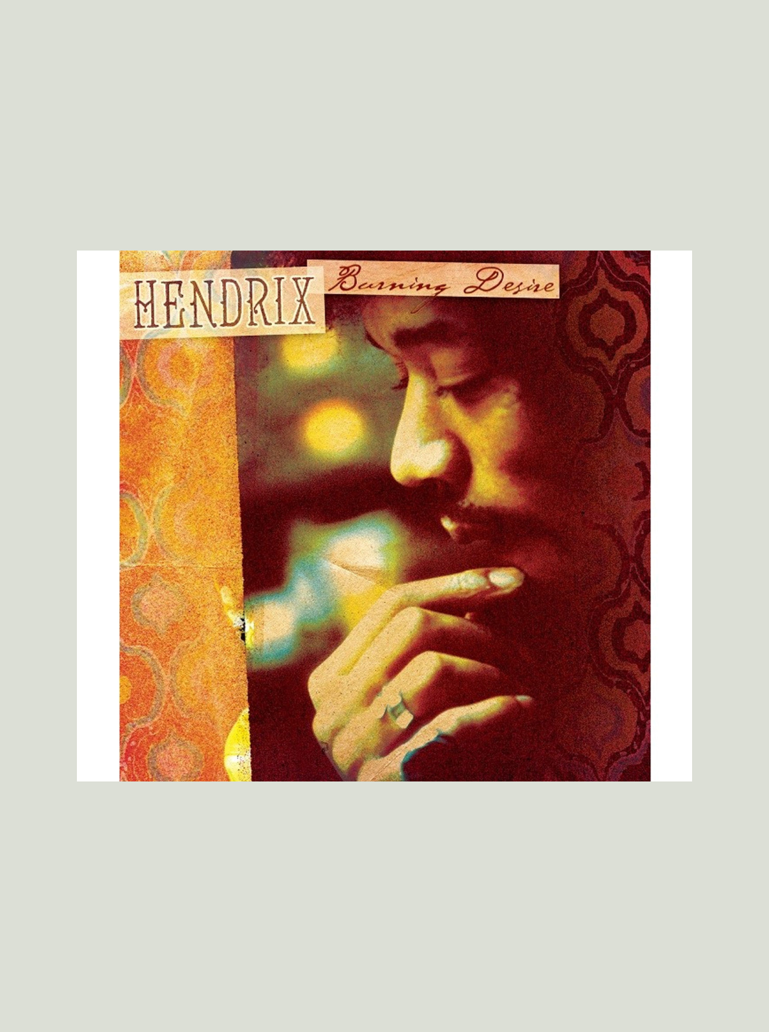Płyta winylowa Jimi Hendrix - Burning Desire (Limited Edition) (Translucent Orange & Red Vinyl)