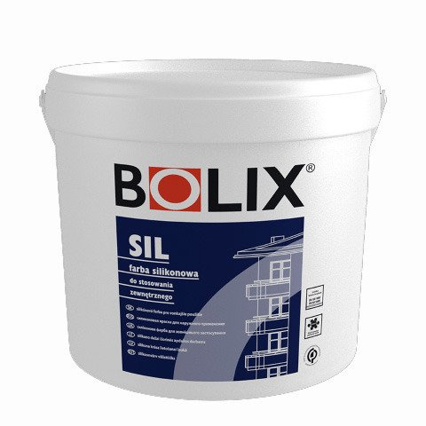 Farba elewacyjna silikonowa Bolix SIL 5l biała
