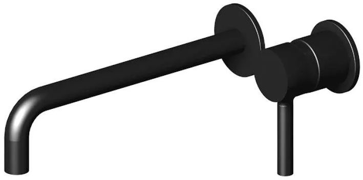 Zucchetti Pan bateria umywalkowa podtynkowa czarny mat gofrowany ZP6123.N1