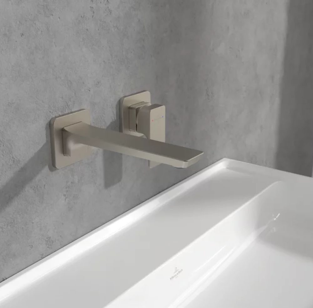 Villeroy & Boch Subway 3.0 bateria umywalkowa podtynkowa nikiel TVW11200700064