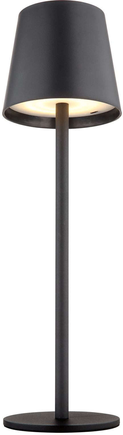 Globo Lighting Vannie lampa stołowa 1x3 W biała-czarna 58438G