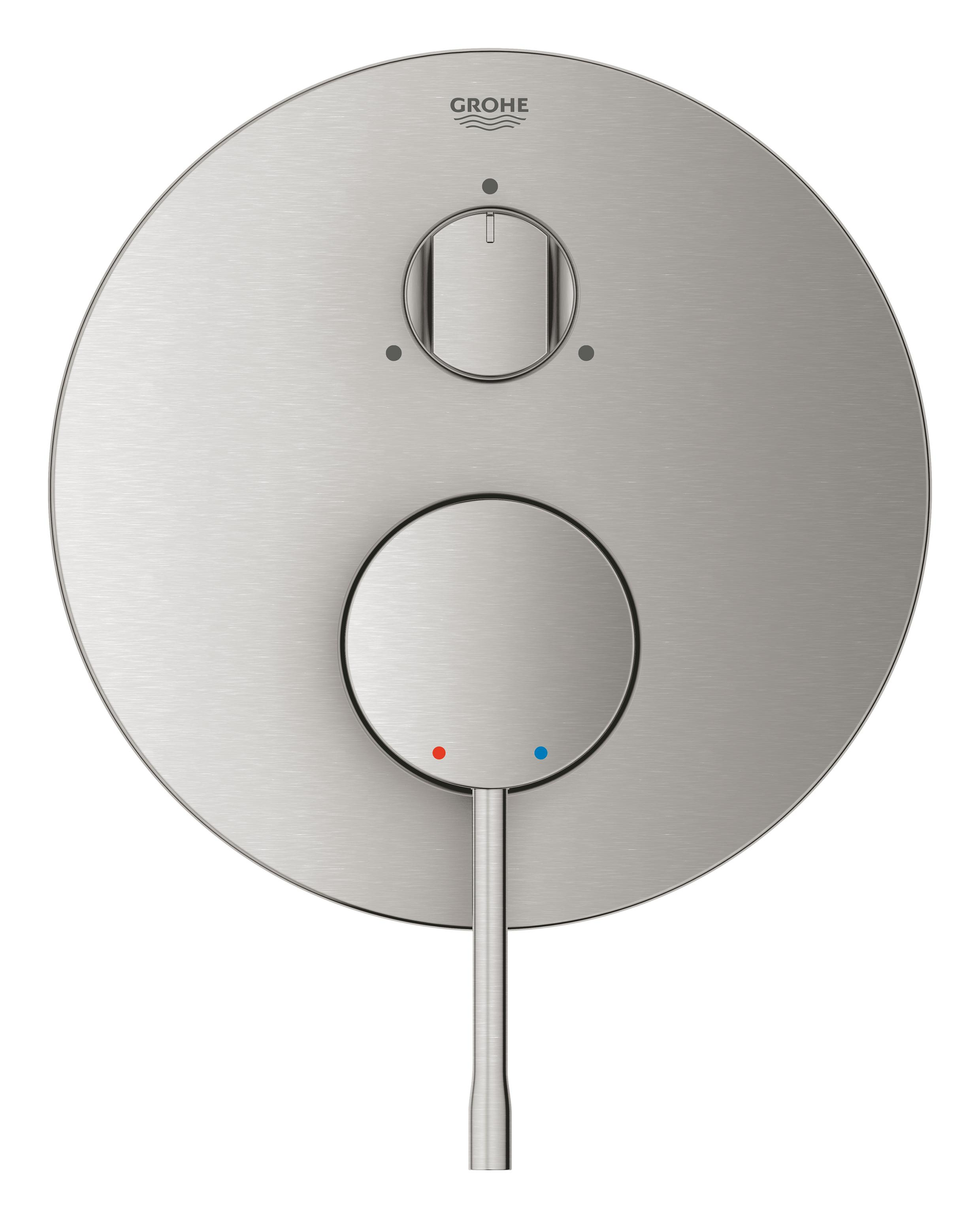 Grohe Essence bateria wannowo-prysznicowa podtynkowa stal nierdzewna 24092DC1 - Wysyłka w 24h