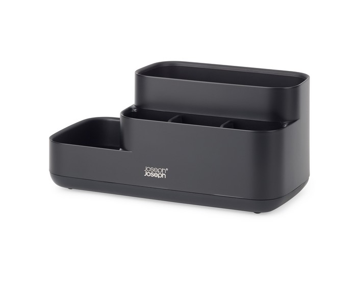 Joseph Joseph Easy Store Black pojemnik łazienkowy organizer czarny mat 70600