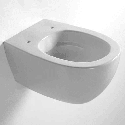 Globo 4ALL miska WC wisząca bez kołnierza czarny mat MDS03.AR