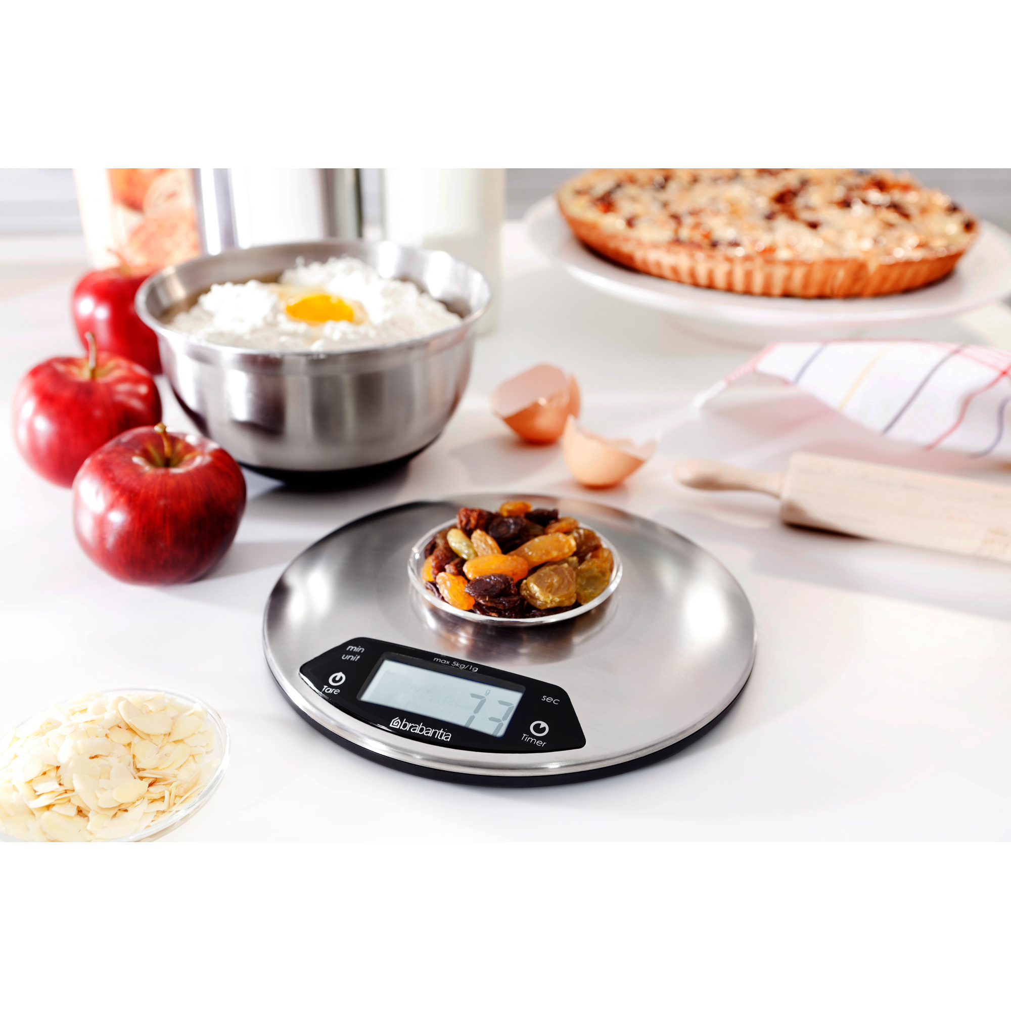 Brabantia Profile waga kuchenna cyfrowa stal mat 480560