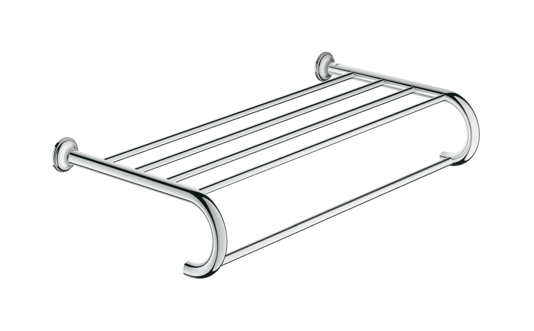 Grohe Essentials Authentic półka z wieszakiem na ręczniki chrom 40660001 - Wysyłka w 24h