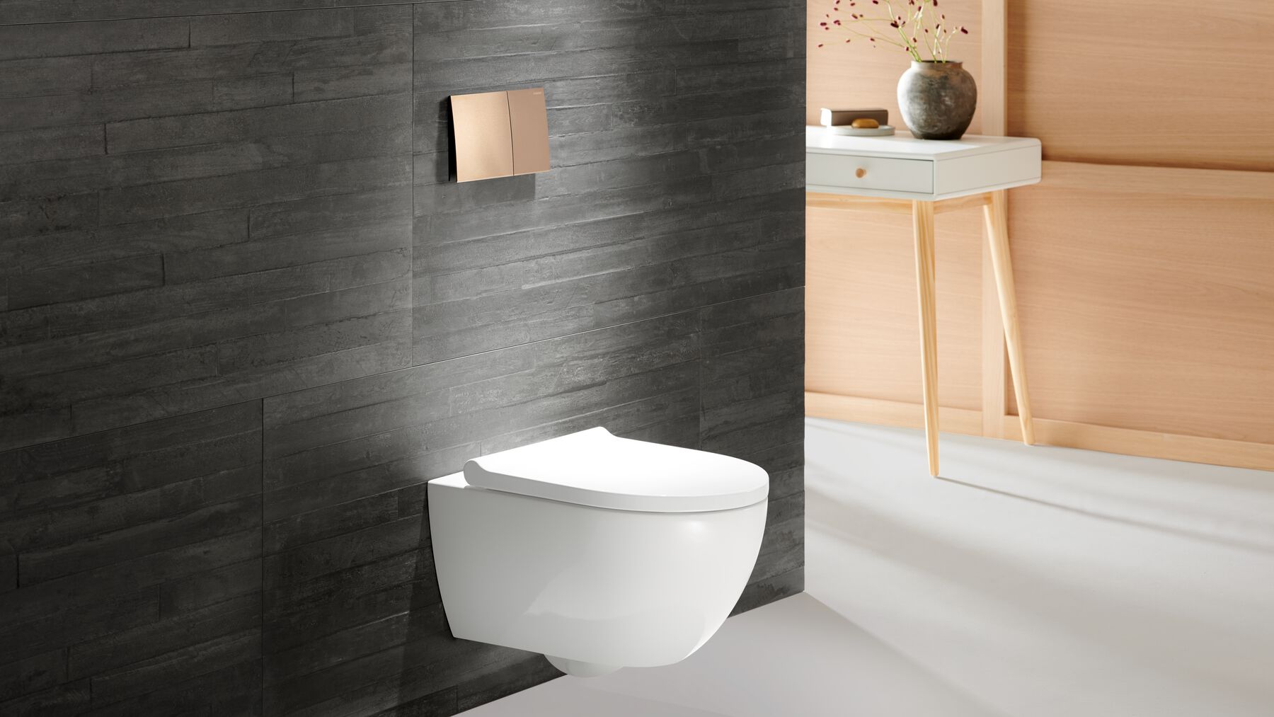 Geberit Acanto miska WC z deską wolnoopadającą wisząca bez kołnierza spłukiwanie wirowe biały 502.774.00.1 - Wysyłka w 24h