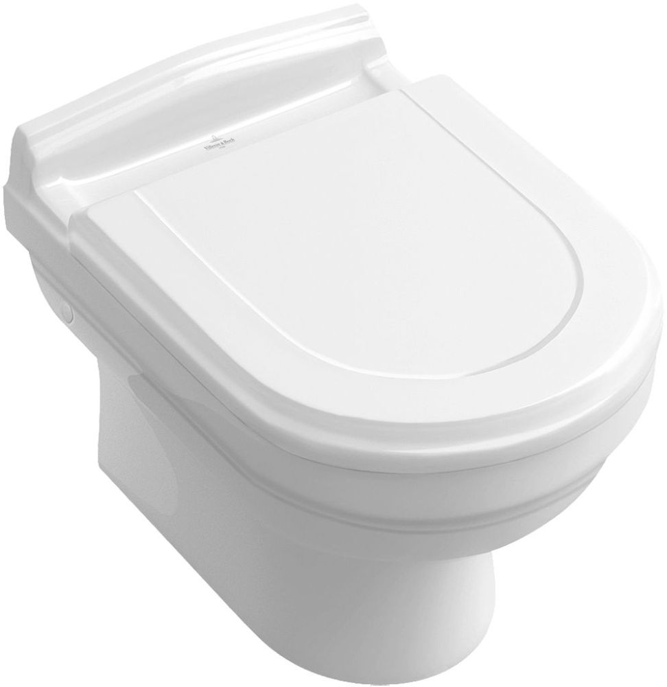 Villeroy & Boch Hommage miska WC wisząca CeramicPlus Weiss Alpin 6661B0R1