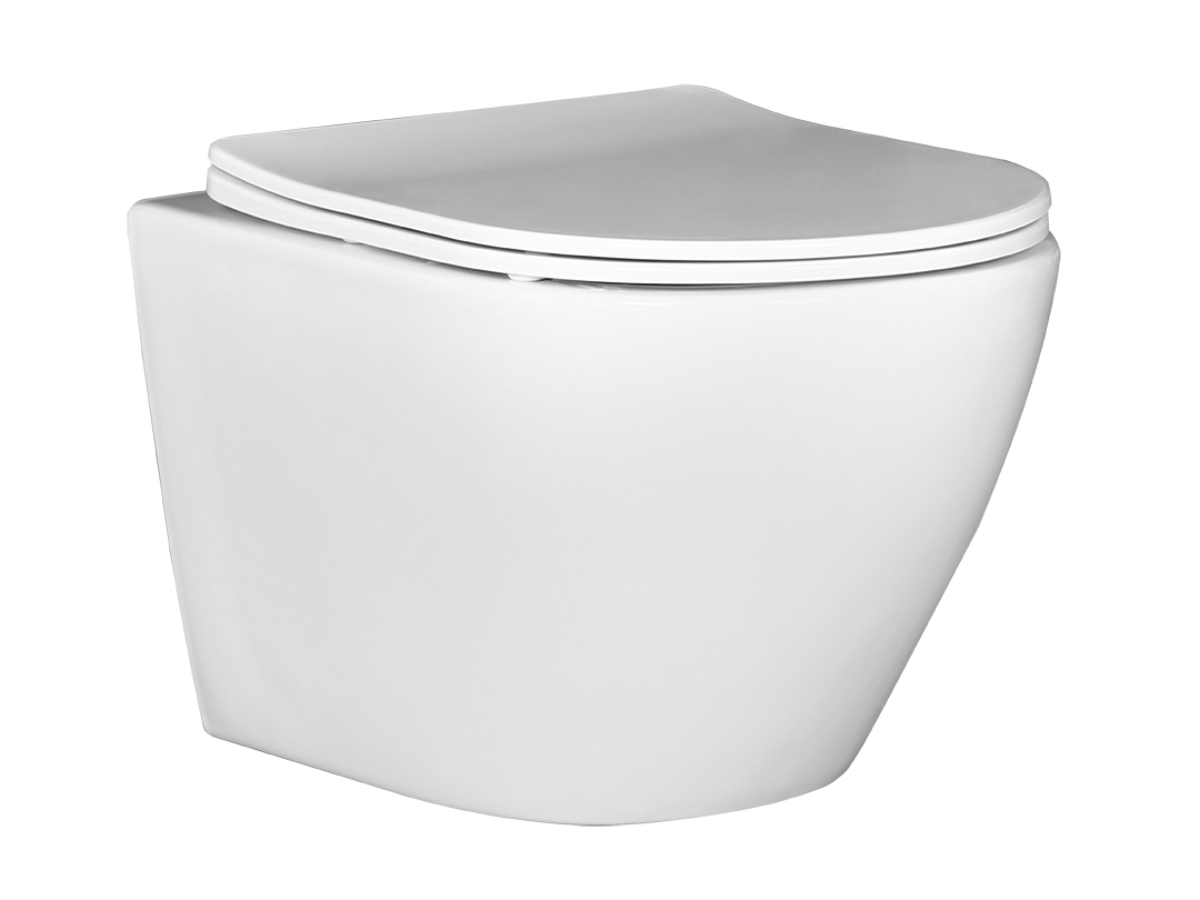 Laveo Desna miska WC z deską wolnoopadającą VMD600S
