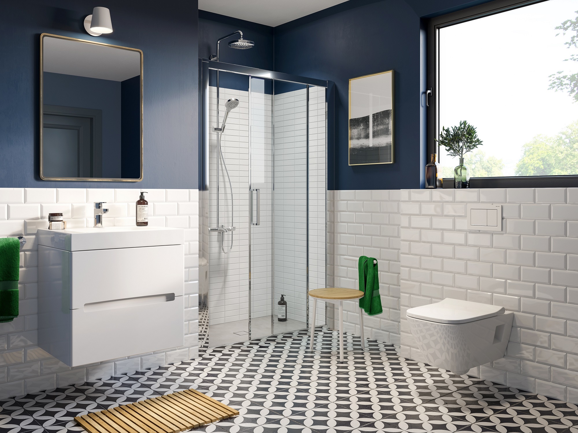 Geberit Smyle miska WC wisząca bez kołnierza biały 500.208.01.1 - Wysyłka w 24h