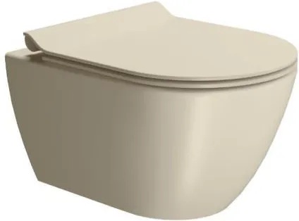 GSI Pura miska WC wisząca bez kołnierza matt creta 881608 - Wysyłka w 24h