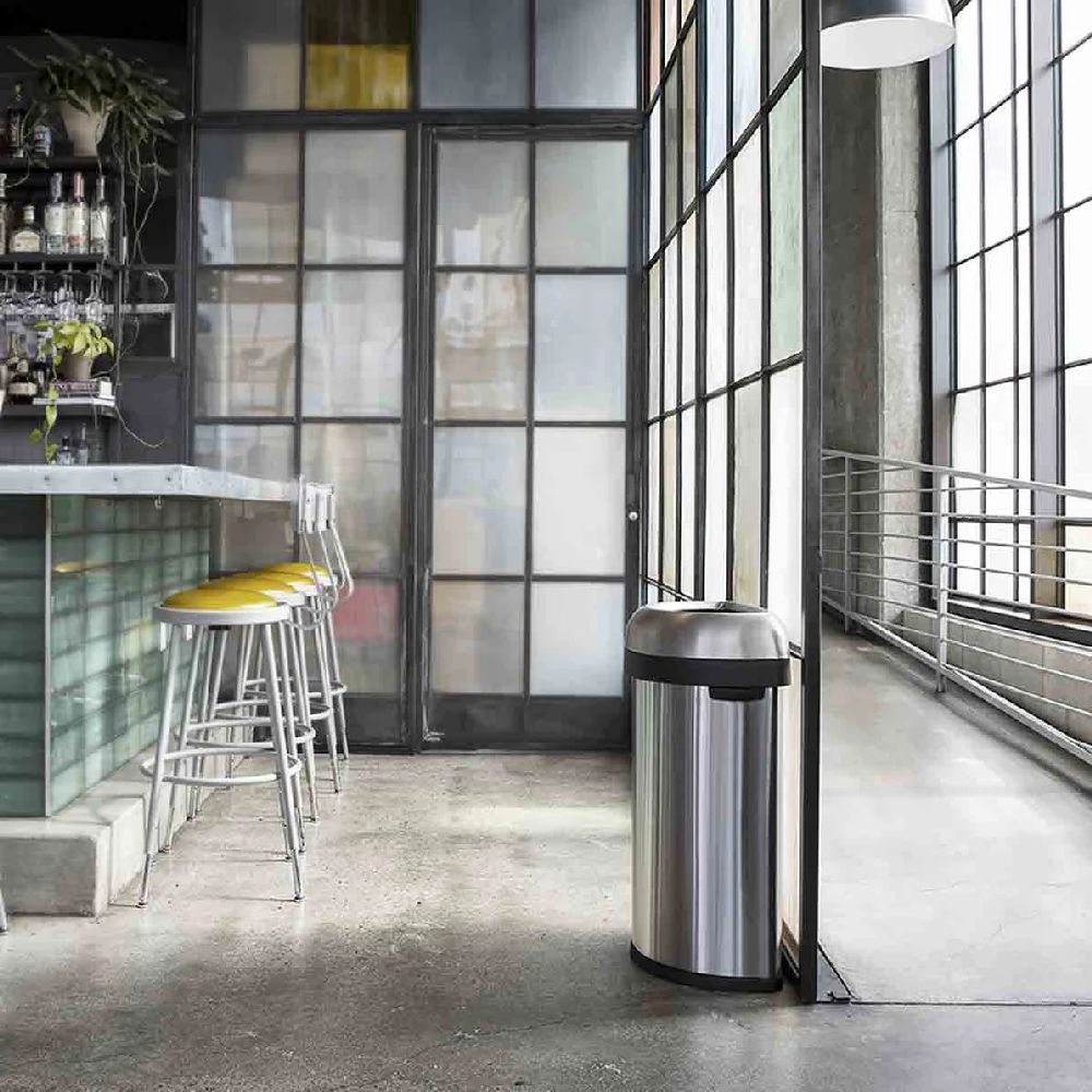 Simple Human kosz na śmieci 60 l stal CW1468