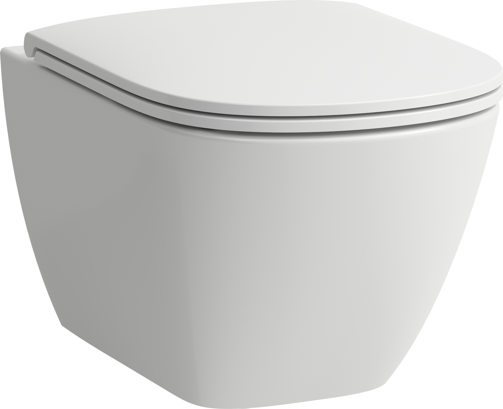 Laufen Lua miska WC wisząca bez kołnierza biały połysk H8200804000001 - Wysyłka w 24h