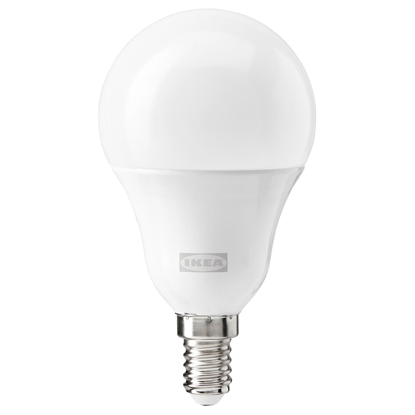 IKEA TRÅDFRI Żarówka LED E14 806 lumenów, bezprzewodowy przyciemniany barwne i białe spektrum/kula opalowa biel, Standardowa temperatura barwowa: 2700