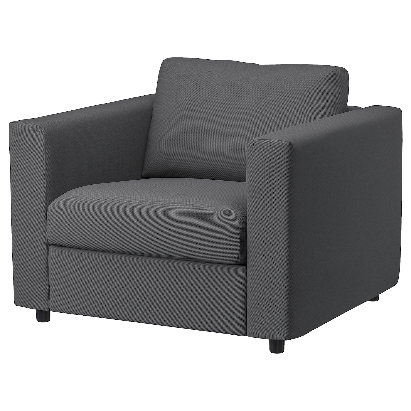 IKEA VIMLE fotel, Hallarp szary, Szerokość: 101 cm