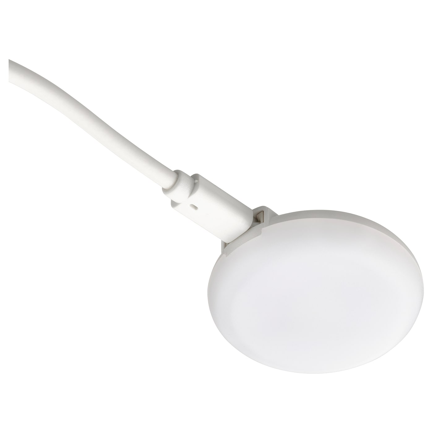 IKEA KAPPLAKE reflektor LED, biały, Długość kabla: 2.5 m