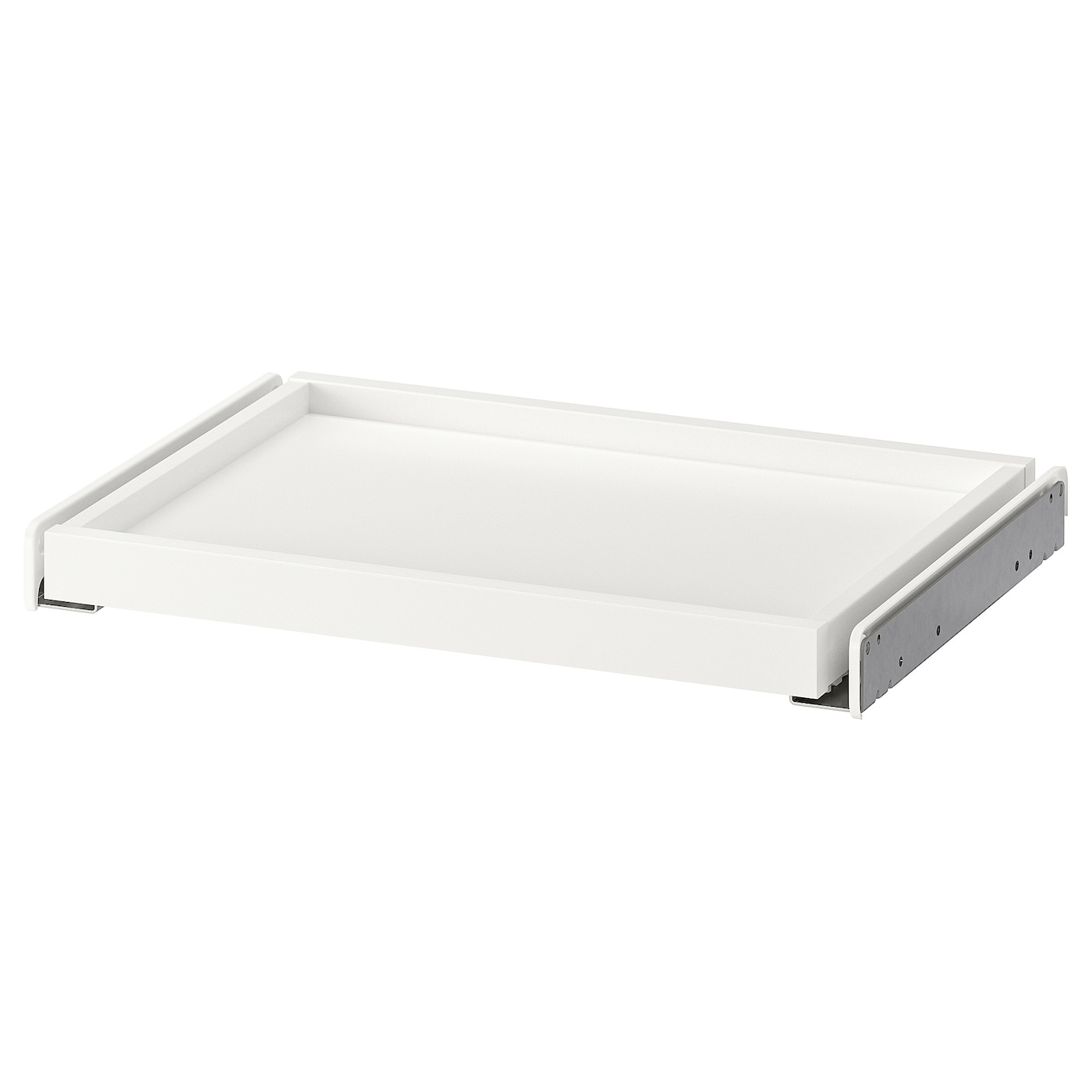 IKEA KOMPLEMENT wysuwana taca, biały, 50x35 cm