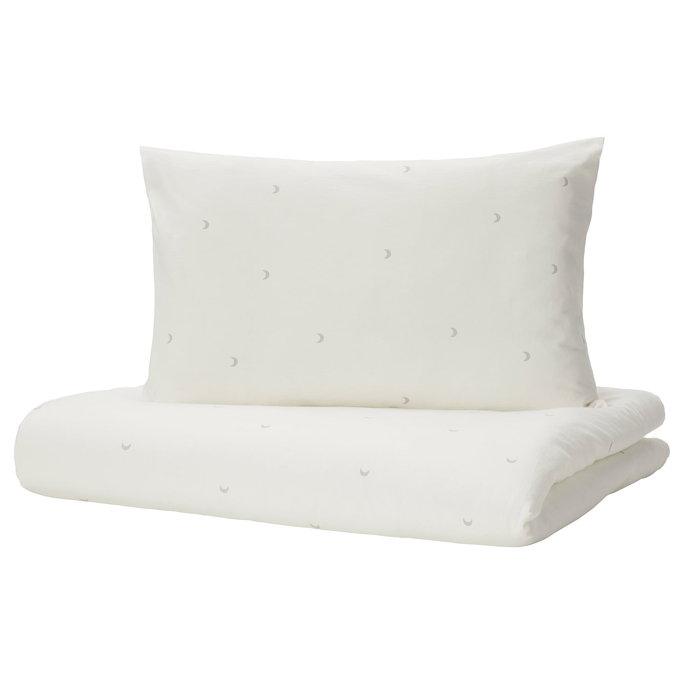 IKEA LENAST poszwa 1 poszewka do łóżeczka, biały, 110x125/35x55 cm