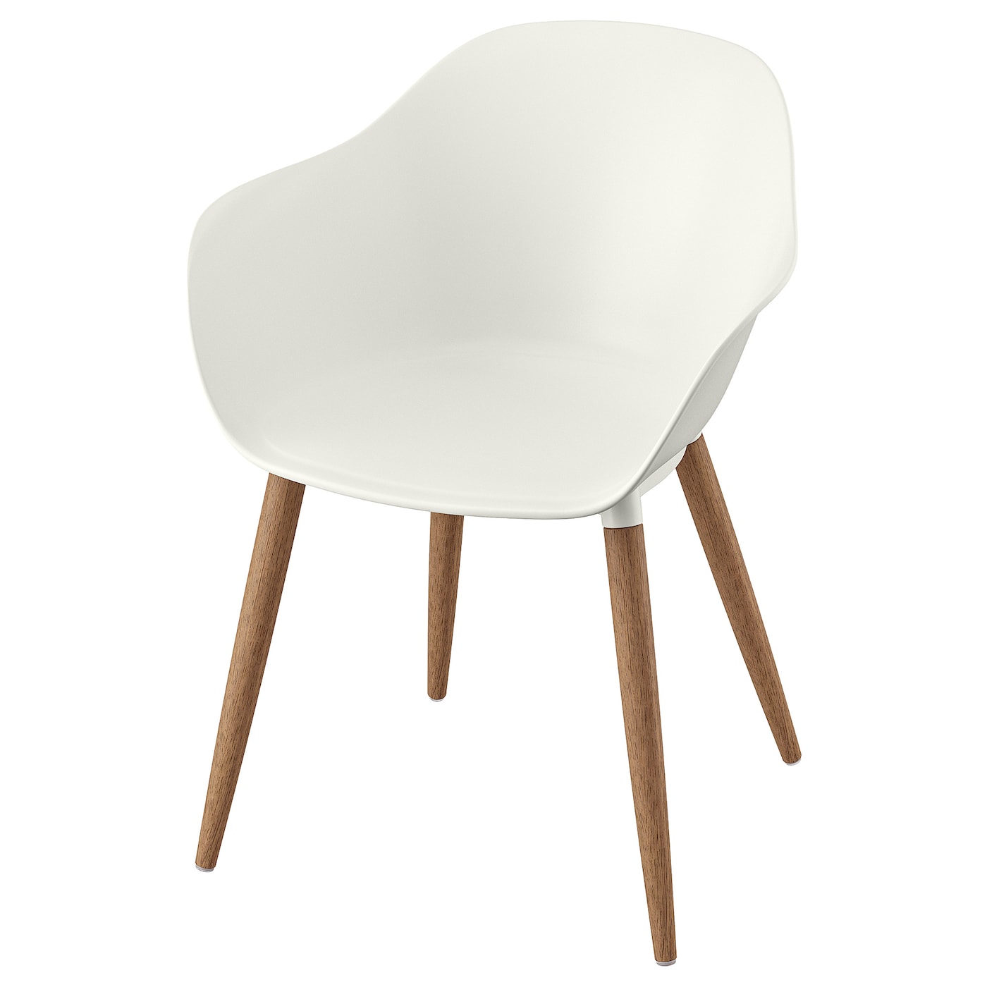 IKEA GRÖNSTA krzesło z podłokietnikami wew/zew, biały, Głębokość: 49 cm