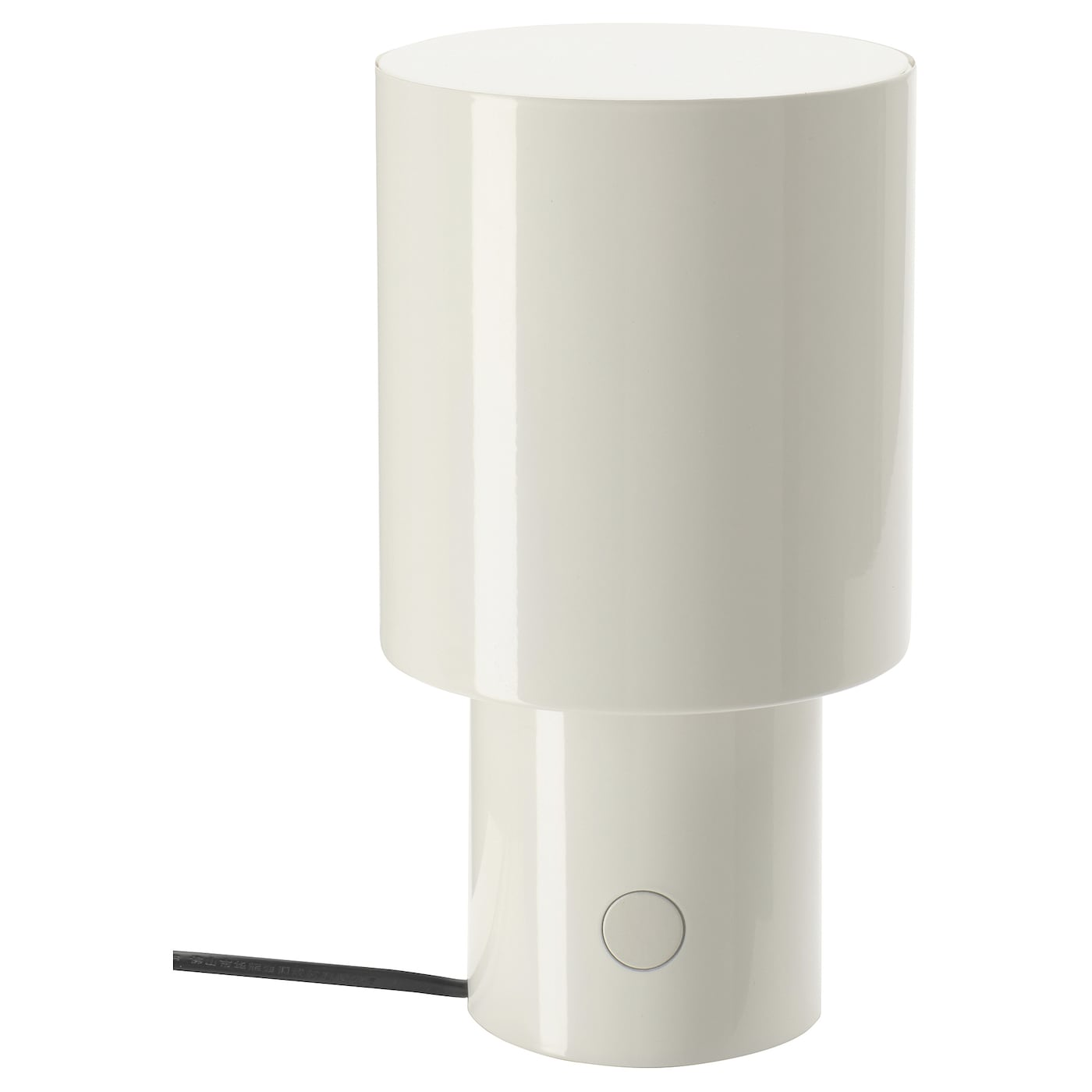 IKEA SPETSBOJ lampa stołowa, można przyciemniać/biały, 22 cm