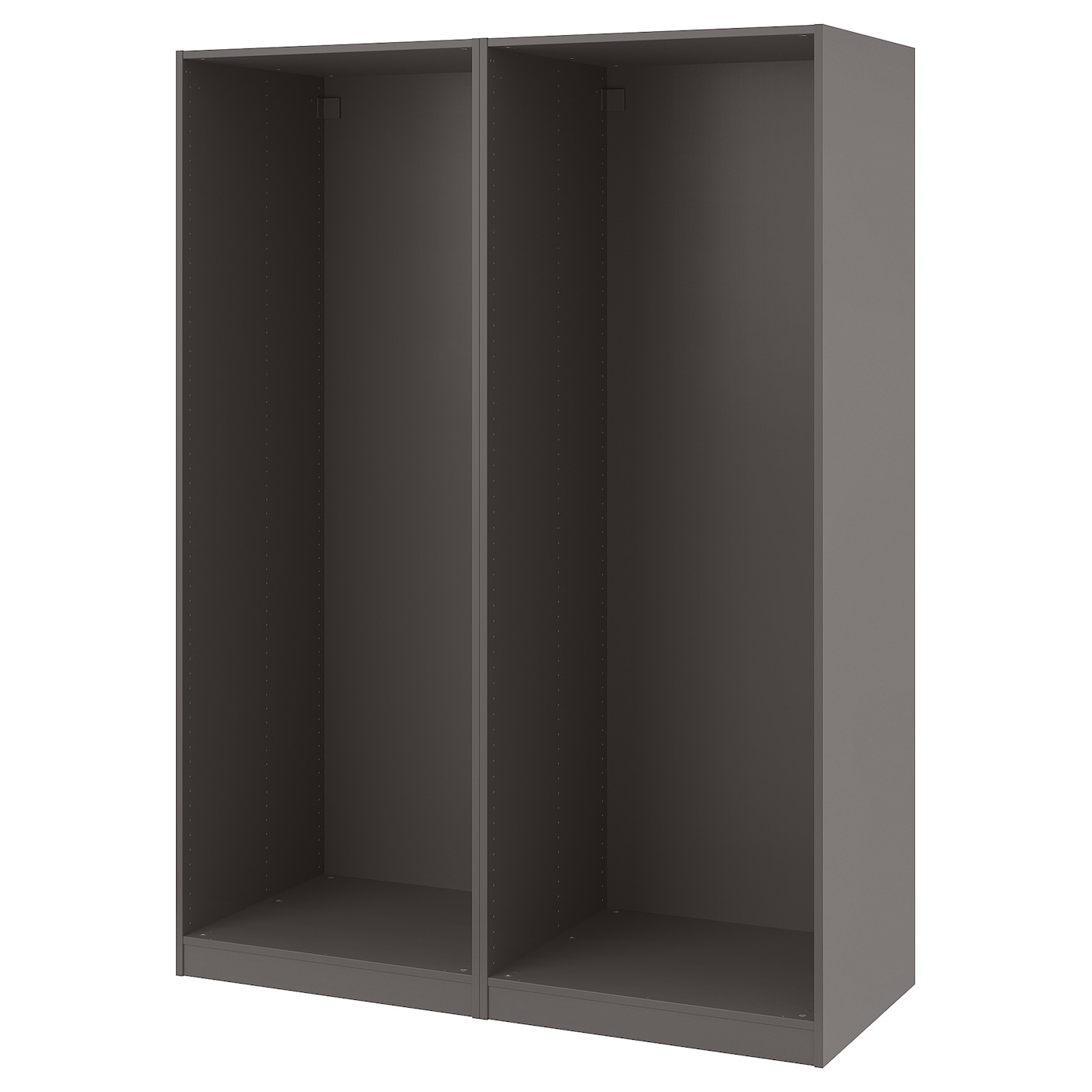 IKEA PAX 2 obudowy szaf, ciemnoszary, 150x58x201 cm