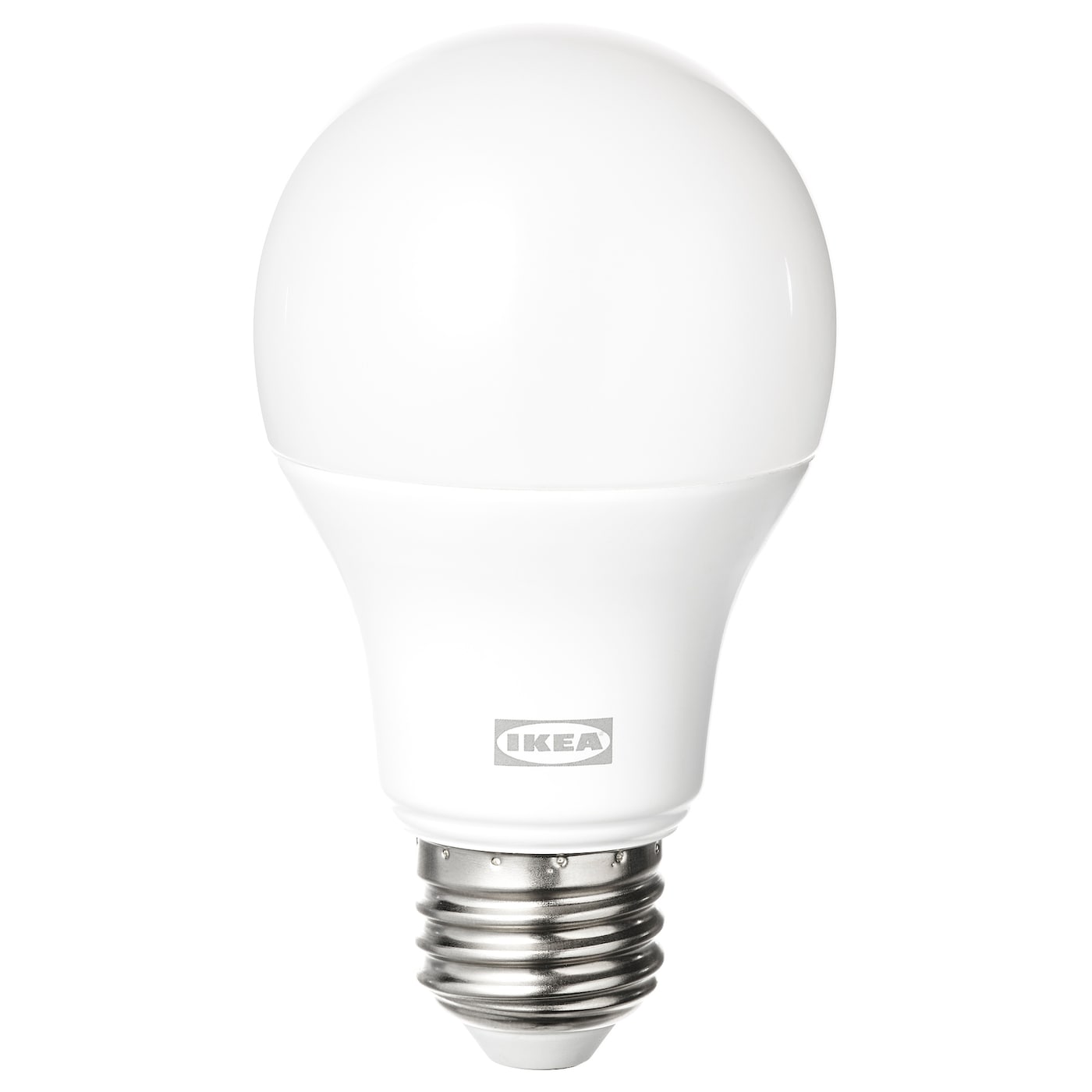 IKEA TRÅDFRI Żarówka LED E27 806 lumenów, bezprzewodowy przyciemniany barwne i białe spektrum/kula opalowa biel, Standardowa temperatura barwowa: 2700