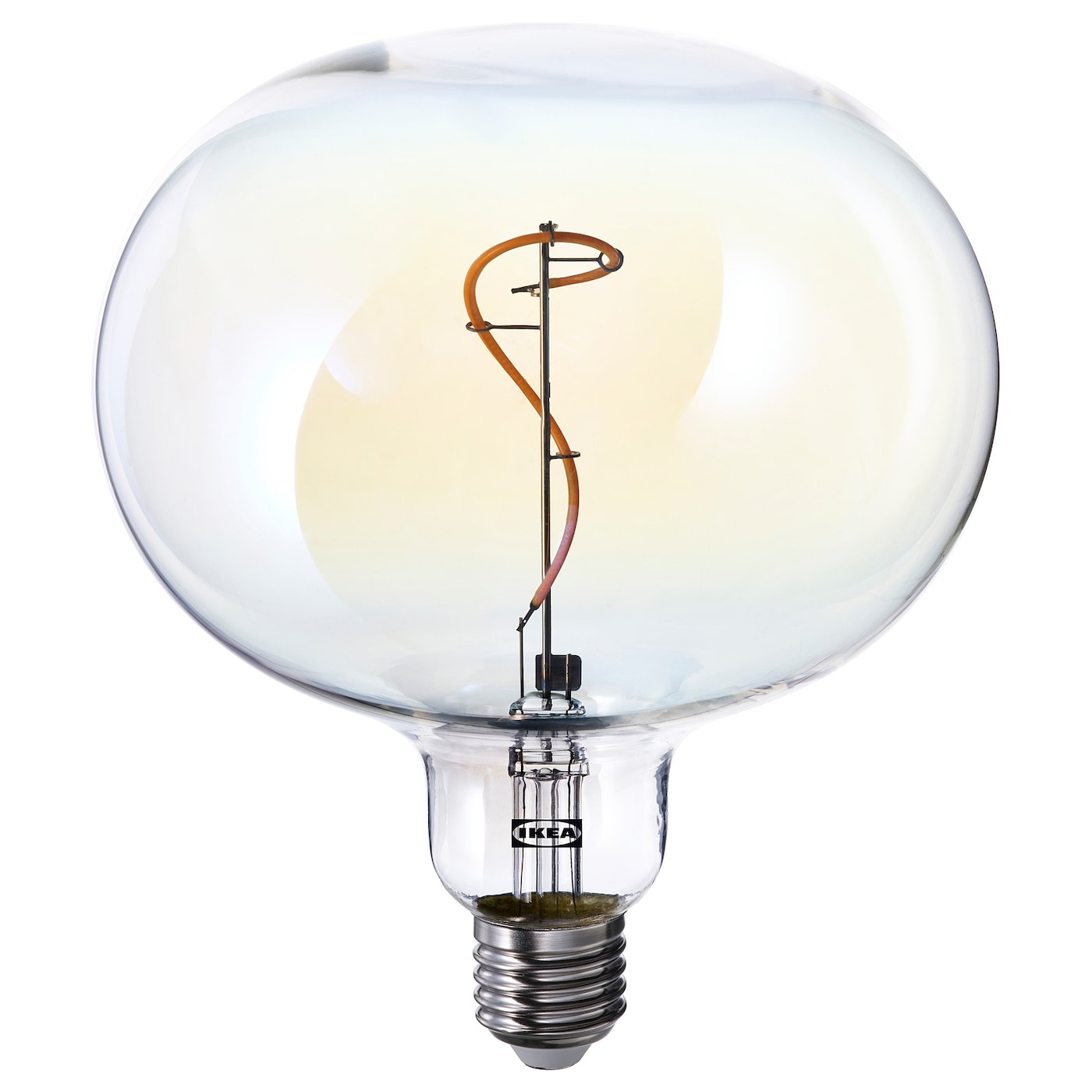 IKEA MOLNART Żarówka LED E27 260 lumenów, w kształcie elipsy wielobarwny, 150 mm